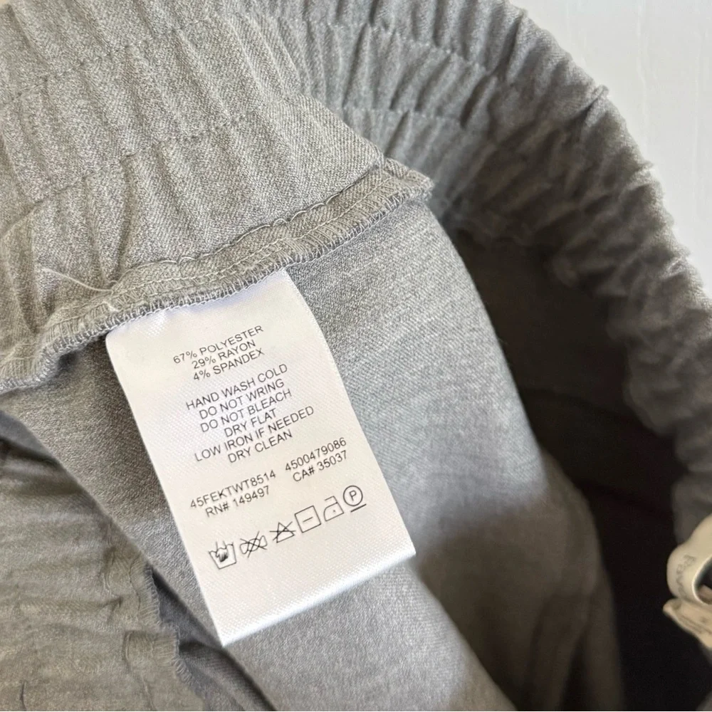 Favorite Daughter Pull On Wide Leg Pant Frost Grey